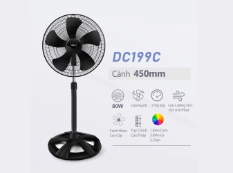 Hali Quạt đứng kiểu dáng công nghiệp DC119C
