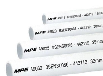 ỐNG TRÒN CỨNG MPE - LỰC NÉN 320N - DÀI 2.92M