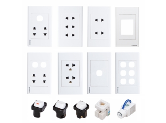 CÔNG TẮC Ổ CẮM ÂM TƯỜNG SINO VANLOCK S18
